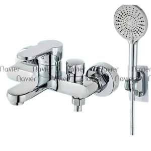 Củ Sen Nóng Lạnh Đồng Thau Mạ Crom Navier NV-833CR