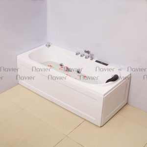 Bồn Tắm Chân Yếm Acrylic Massage Kèm Vòi Navier NV-1301