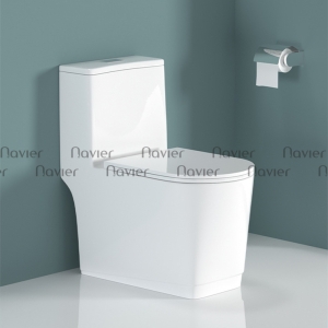 Siêu Sale Thanh Lý Bồn Cầu 1 Khối Nhập Khẩu Cao Cấp Navier NV-1046