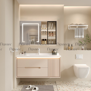 Tủ Chậu Lavabo Nhựa PVC Cao Cấp Navier NV-568