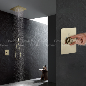 Sen Cây Tắm Âm Tường Đồng Thau Mạ PVD cao cấp Navier NV-1615