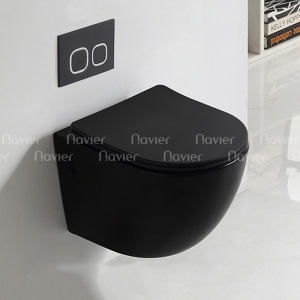 Bồn Cầu Treo Tường Cao Cấp Màu Đen Navier NV-1031D