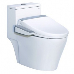 Bồn Cầu 1 Khối Nắp Điện Tử Caesar CD1356/TAF200H