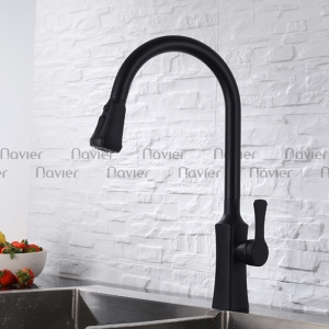Vòi Rửa Chén Rút 2 3 Chế Độ Đồng Thau Mạ Crome Navier Cao Cấp NV-211D