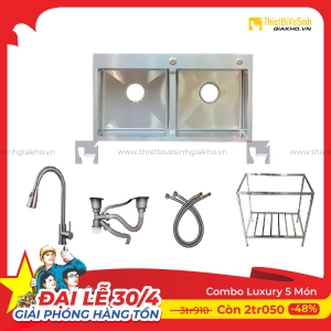 Combo Chân Chậu Chén Siêu Tiết Kiệm Navier CBF06