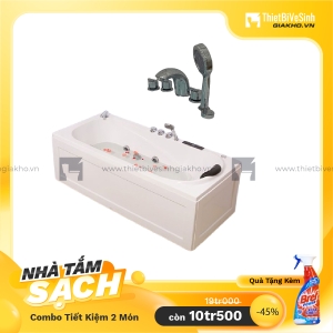  Combo Bồn Tắm Chân Yếm Kèm Bộ Vòi Cao Cấp Navier CBBT02