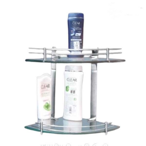 Kệ Góc Kính 2 Tầng Inox 304 Cao Cấp Navier NV-94
