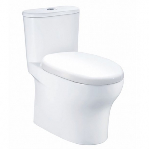 Bồn Cầu 1 Khối Nắp Êm Caesar CD1394