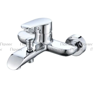 Củ sen nóng lạnh đồng thau mạ Crom Navier NV-655