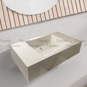 Bàn Lavabo Chất Liệu Đá Mài Cao Cấp Navier NV-460