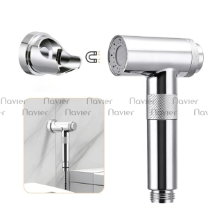 Bộ Vòi Xịt Vệ Sinh Nam Châm Navier NV-307X