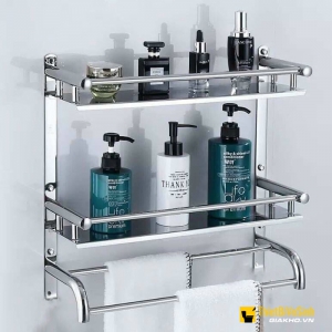 Giàn vắt khăn 2 tầng inox cao cấp Navier NV-67
