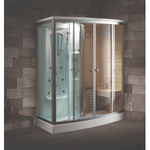 Phòng Xông Hơi Khô Kết Hợp Ướt Cao Cấp Navier NV-PXH116