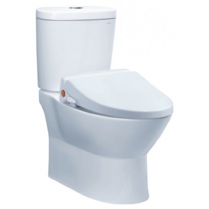 Bồn Cầu 2 Khối Nắp Rửa Cơ Caesar CD1320/TAF050