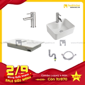 Combo Kệ Đá Chống Trầy  Đơn Trắng SIêu Tiết Kiệm Navier CBKD03