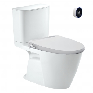 Bồn Cầu 2 Khối Xả Cảm Ứng Kết Hợp Nắp Rửa Cơ Thông Minh INAX ACT-602 CW-S32VN/BW1