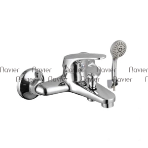 Củ sen nóng lạnh đồng thau mạ crome Navier NV-612