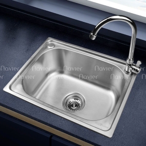 Chậu rửa chén inox201 hộc Navier NV-5040D201