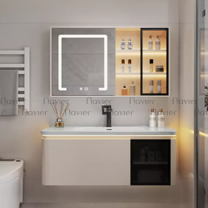 Tủ Chậu Lavabo Nhựa PVC Cao Cấp Navier NV-1805