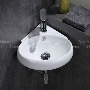 Chậu Lavabo Góc Treo Tường Navier NV-363