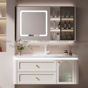 Tủ Chậu Lavabo Nhựa PVC Cao Cấp Navier NV-1804