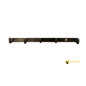 Móc Treo Quần Áo Cao Cấp Inox 304 Sơn Tĩnh Điện Đen Navier NV-101D