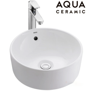 Chậu Lavabo Đặt Bàn Tròn Aqua Ceramic Inax AL-295V 