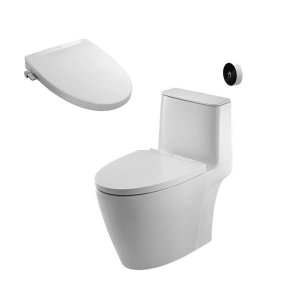 Bồn Cầu Một Khối Xả Cảm Ứng Nắp Rửa Cơ Inax ACT-902 CW-S32VN/BW1