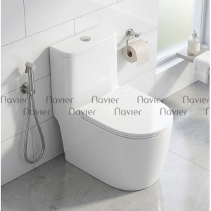 Bồn Cầu 1 Khối Cao Cấp Navier NV-1054