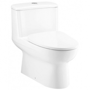 Bồn Cầu Một Khối Nắp Đóng Êm Valento Xả Nhấn Chính Hãng Cotto C105407