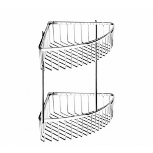 Rổ Góc Để Đồ Vệ Sinh 2 Tầng Inox 304 Cao Cấp Navier NV-99