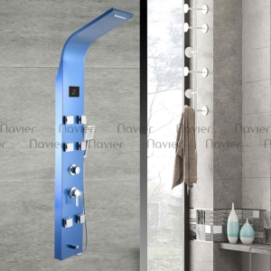 Sen Thuyền Massage Xanh Dương Inox 304 Hiển Thị Nhiệt Độ Navier NV-870X