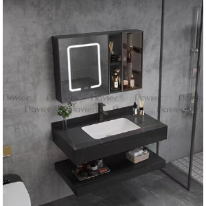 Bộ Bàn Đá Lavabo Âm Bàn Chống Trầy Navier NV-CB1134D