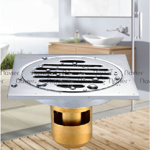  Ga Thoát Sàn inox304 Bóng 12x12 Navier NV-335B12