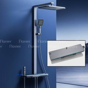 Sen Cây Tắm Nóng Lạnh Điều Khiển Phím Đàn Có Đèn LED Navier NV-CS2023