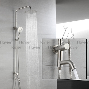 Sen cây tắm lạnh inox304 Navier NV-821