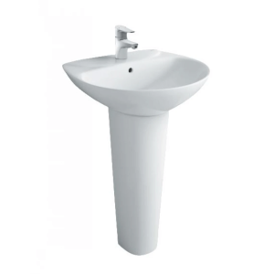Chậu Lavabo Treo Tường Kèm Chân Dài Inax L-285V/L-288VD 