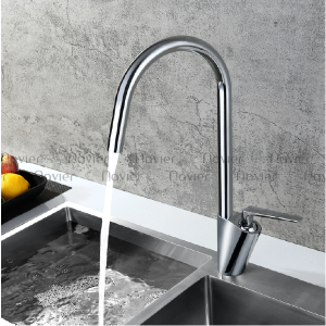 Vòi Rửa Chén Nóng Lạnh Inox Đồng Thau  Navier NV-6103