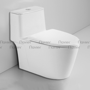 Bồn Cầu 1 Khối Xả Nhấn Cao Cấp Navier NV-S530