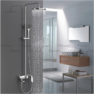 Sen Cây Tắm Đồng Thau Mạ Crome Nvaier NV-7110S Thanh Lý