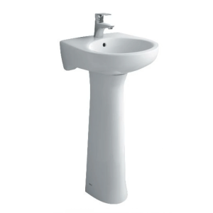 Chậu Lavabo Treo Tường Kèm Chân Dài Inax L-282V/L-284VD