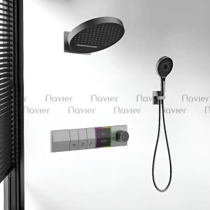 Sen Cây Tắm Âm Tường Đồng Thau Mạ PVD Navier NV-985