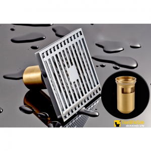 Ga Thoát Sàn Chông Hôi Inox 304 Vuông Cao Cấp Navier NV-331TN