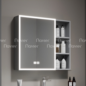  Tủ Gương Lavabo Nhựa PVC Navier NV-TG012