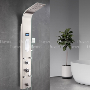 Sen Thuyền Massage Hiển Thị Nhiệt Độ Inox 304 Cao Cấp navier NV-867T