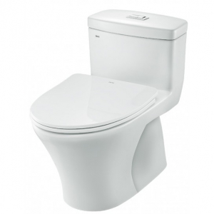 Bồn Cầu 1 Khối Nắp Êm Aqua Ceramic Xả Nhấn Cao Cấp Inax AC-900VRN-2/BW1