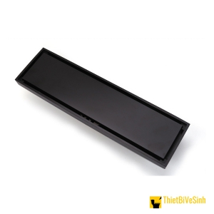 Phễu thoát sàn đồng thau sơn tĩnh điện chống mùi hôi màu đen NV-328D