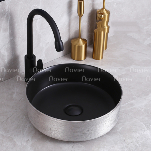 Chậu Lavabo Đặt Bàn Cao Cấp Navier NV-352