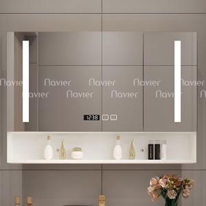 Tủ Gương Lavabo Nhựa PVC Navier NV-TG009