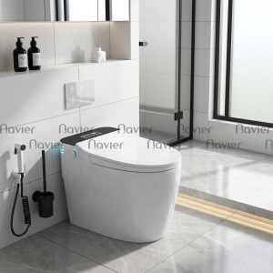 Bồn Cầu Thông Minh Phiên Bản Công Nghệ AI Cao Cấp Navier NV-1048C
